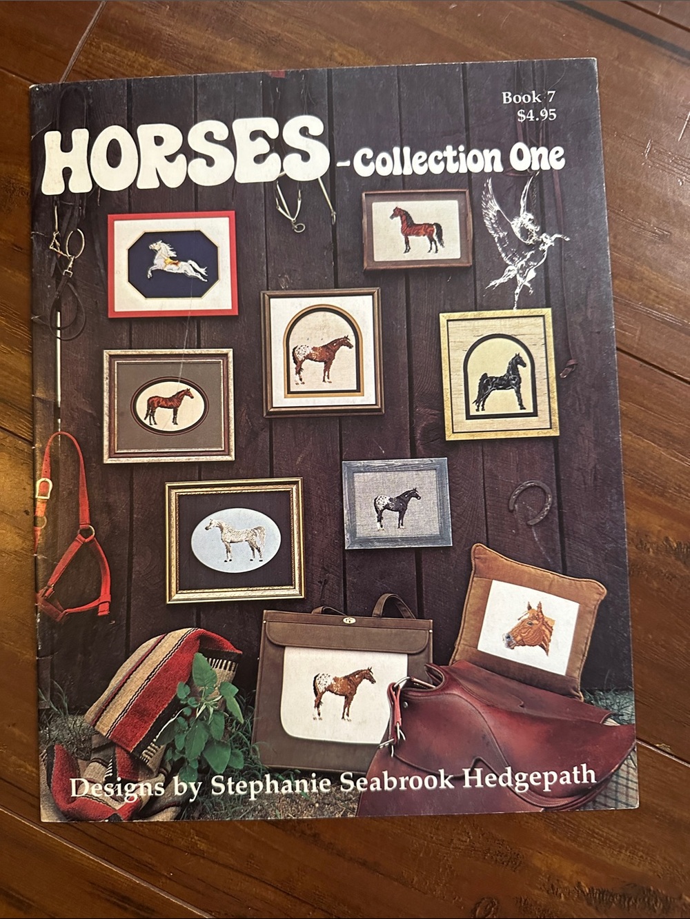 Vintage Horses Collection One Cross Stitch Pattern Book Pegasus Originals 1981
